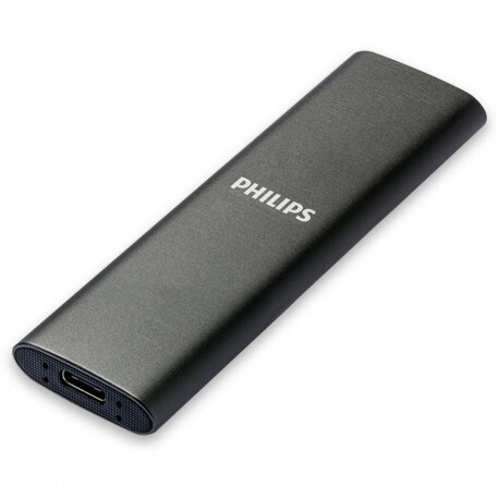 Philips FM01SS031P/00 1TB External SSD with USB 3.2 Gen 2 (USB-C), Portable, Space Grey