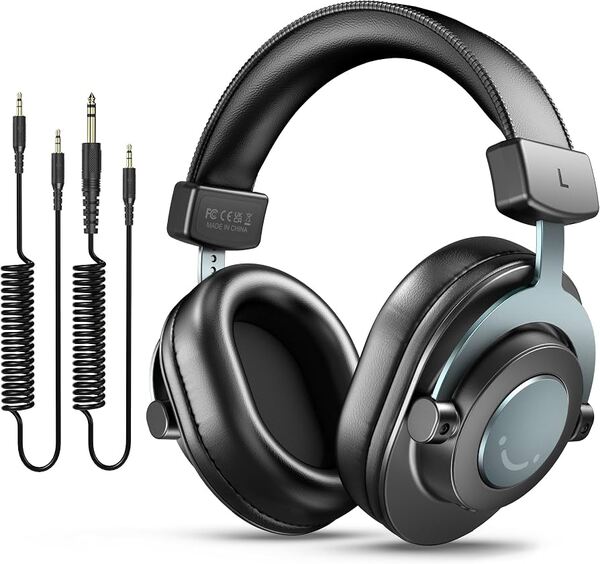 FIFINE H8 over-ear h&ouml;rlurar, svart