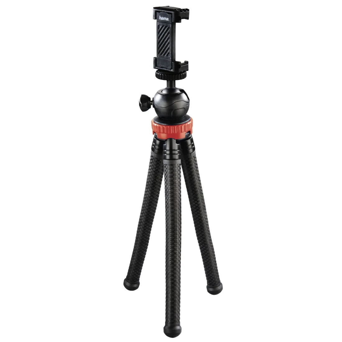 HAMA Pöytäjalusta Kamera, Smartphone & GoPro FlexPro 27 cm Punainen