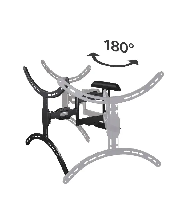 HAMA TV Wall Bracket Full Motion VESA up to 600x500 75&quot; Black