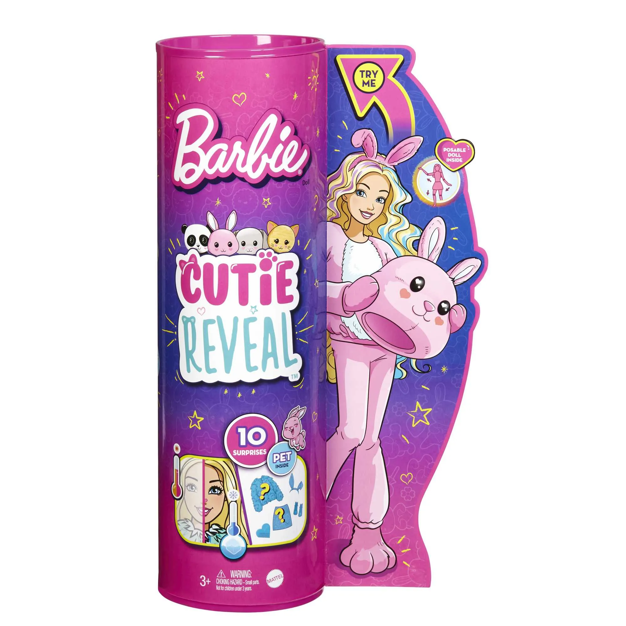 Barbie Cutie Reveal Doll - Bunny - HHG19