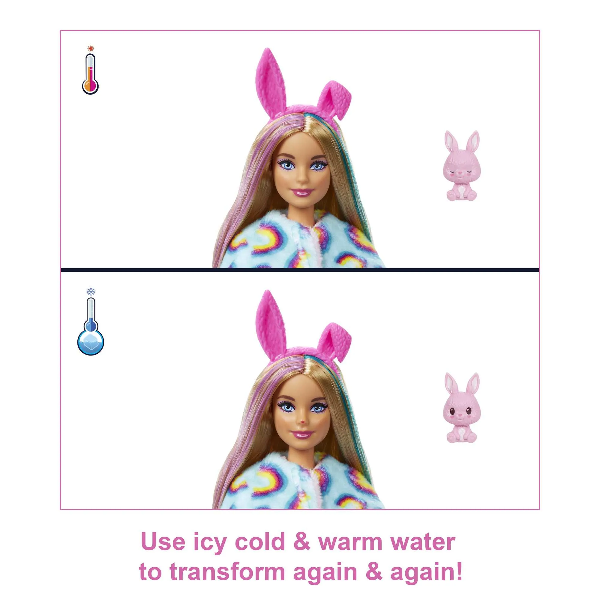 Barbie Cutie Reveal Doll - Bunny - HHG19