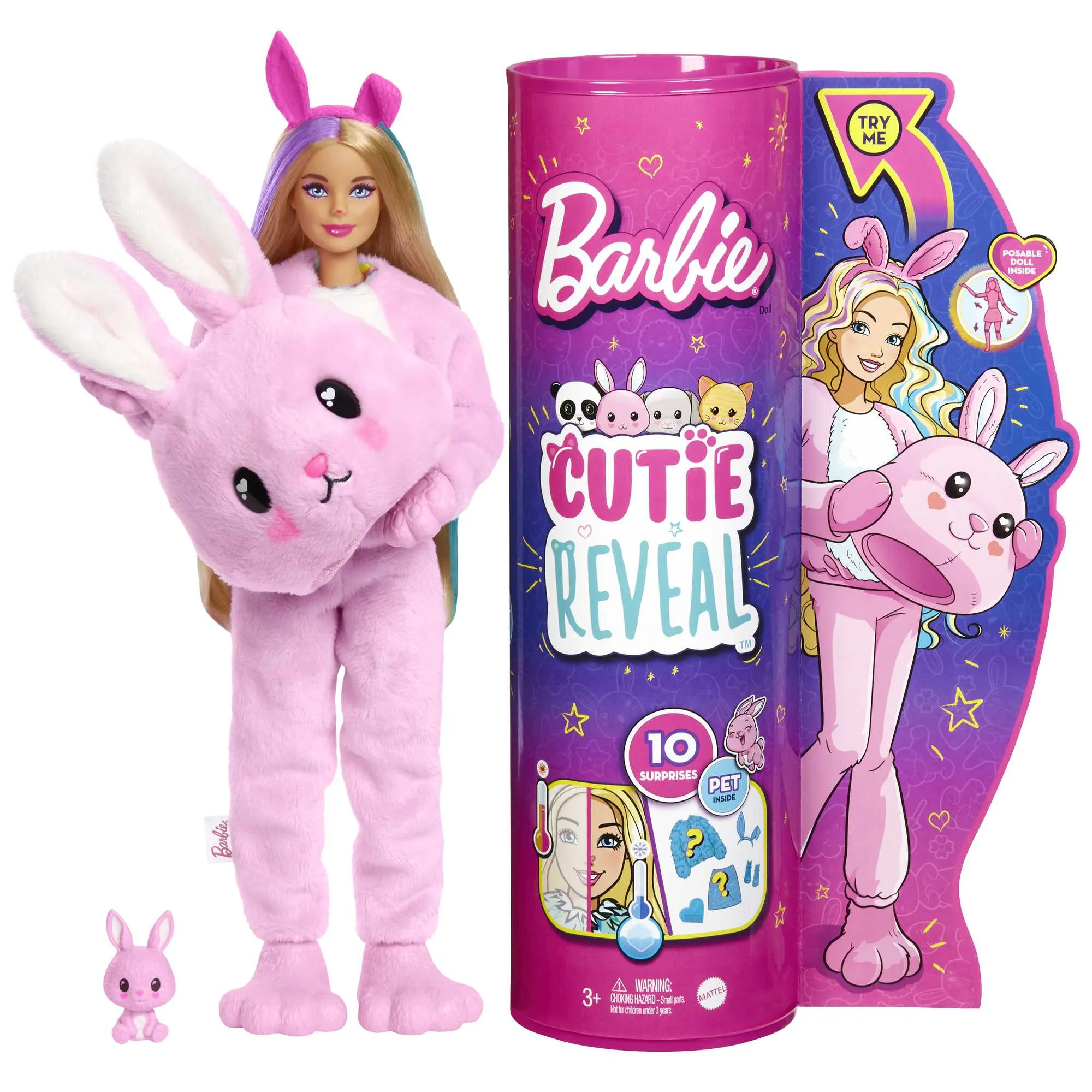 Barbie Cutie Reveal Doll - Bunny - HHG19