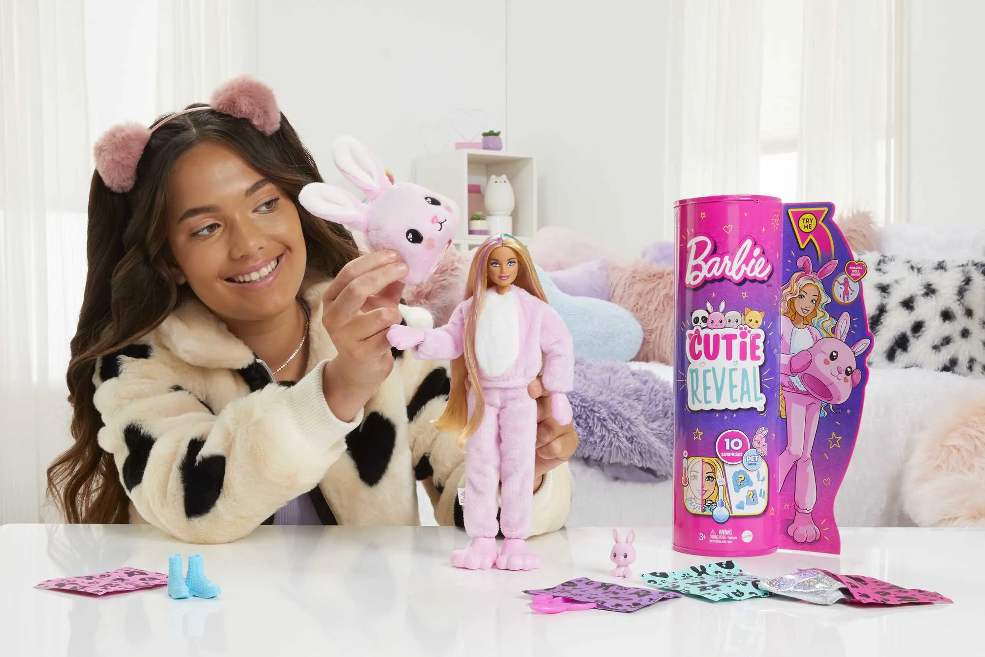 Barbie Cutie Reveal Doll - Bunny - HHG19