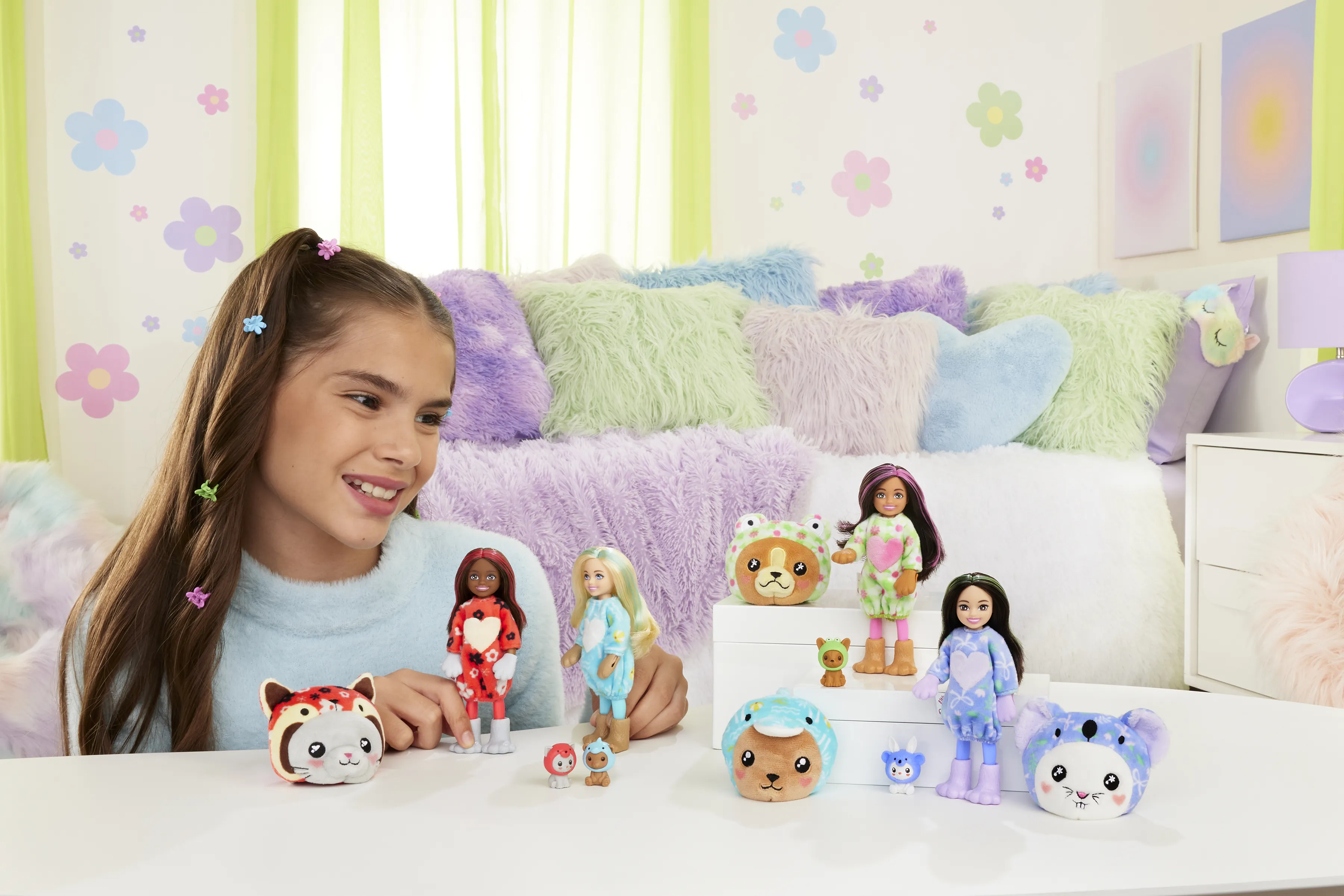Mattel Barbie Cutie Reveal Chelsea Costume Cuties Serie - Bunny in Koala