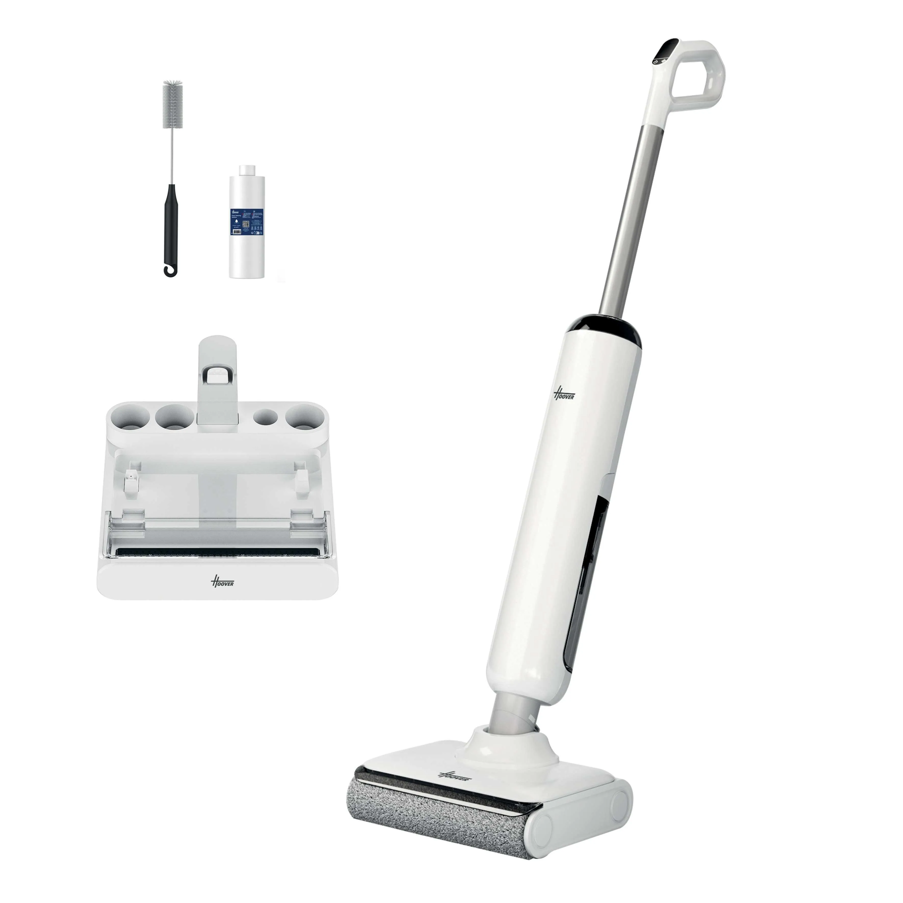 HOOVER HW400 011 Wet and dry vacuum cleaner, White/Silver