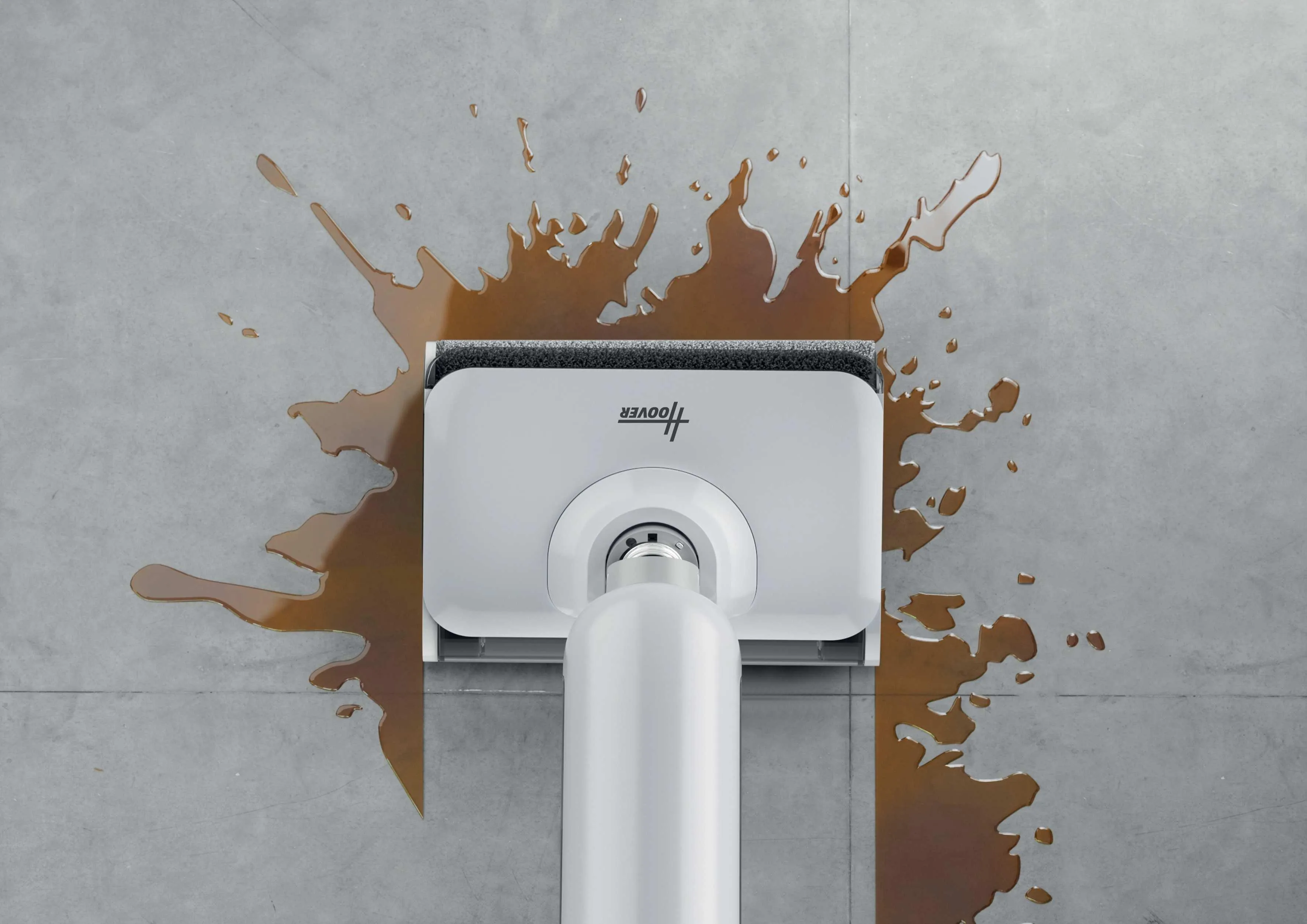 HOOVER HW400 011 Wet and dry vacuum cleaner, White/Silver