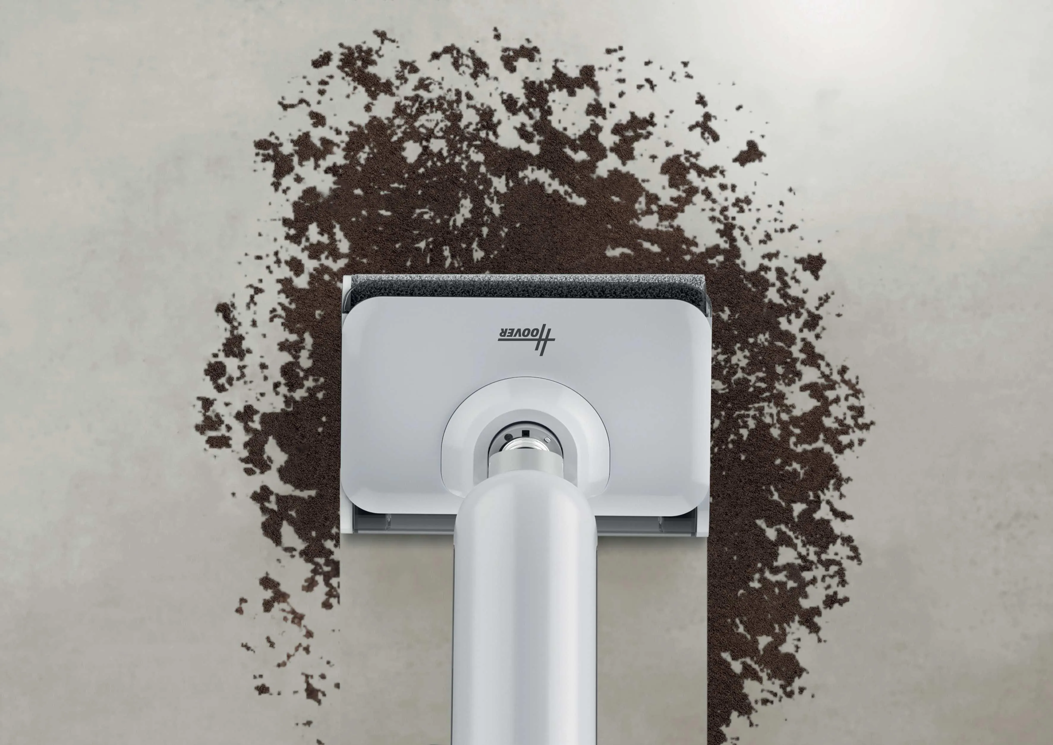 HOOVER HW400 011 Wet and dry vacuum cleaner, White/Silver