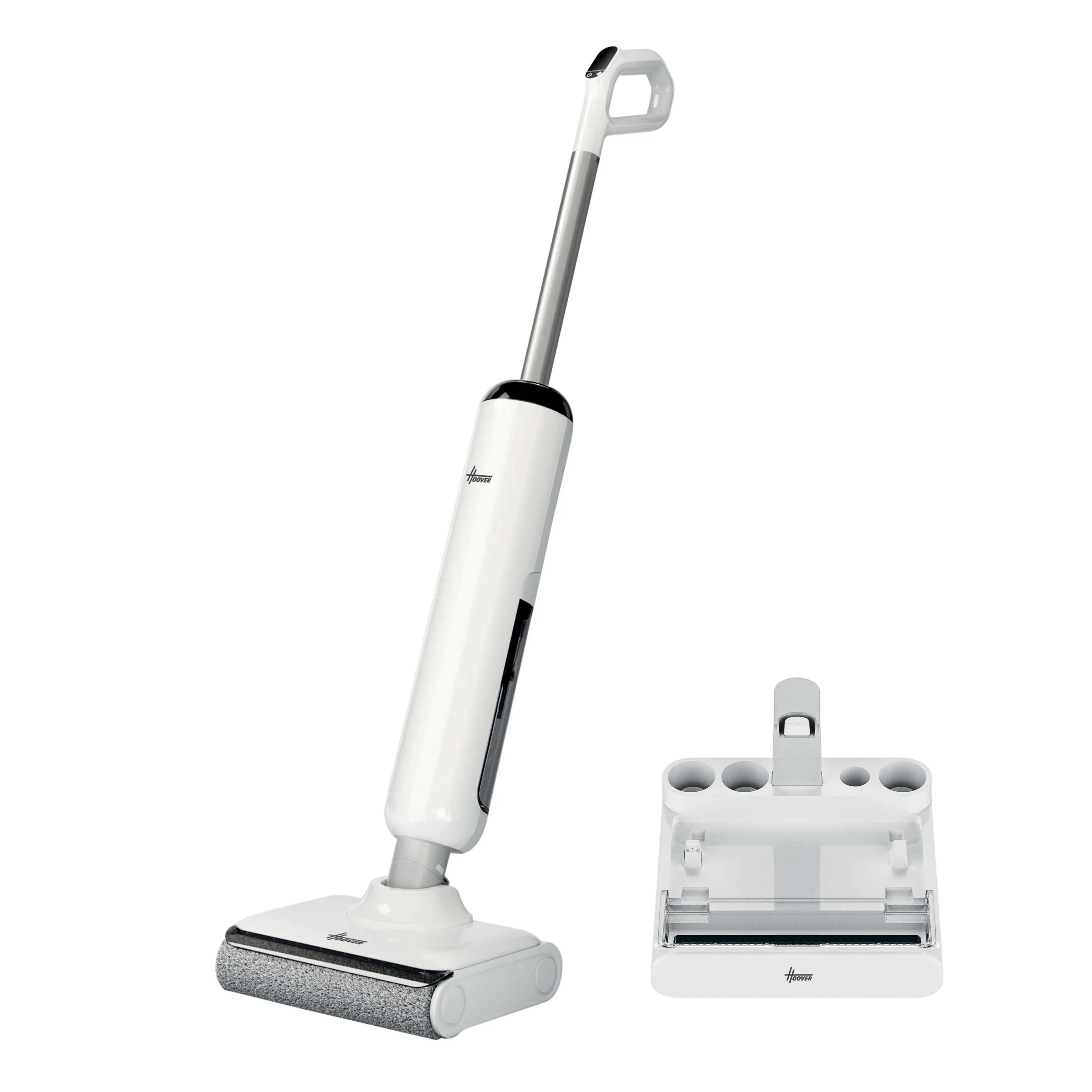 HOOVER HW400 011 Wet and dry vacuum cleaner, White/Silver