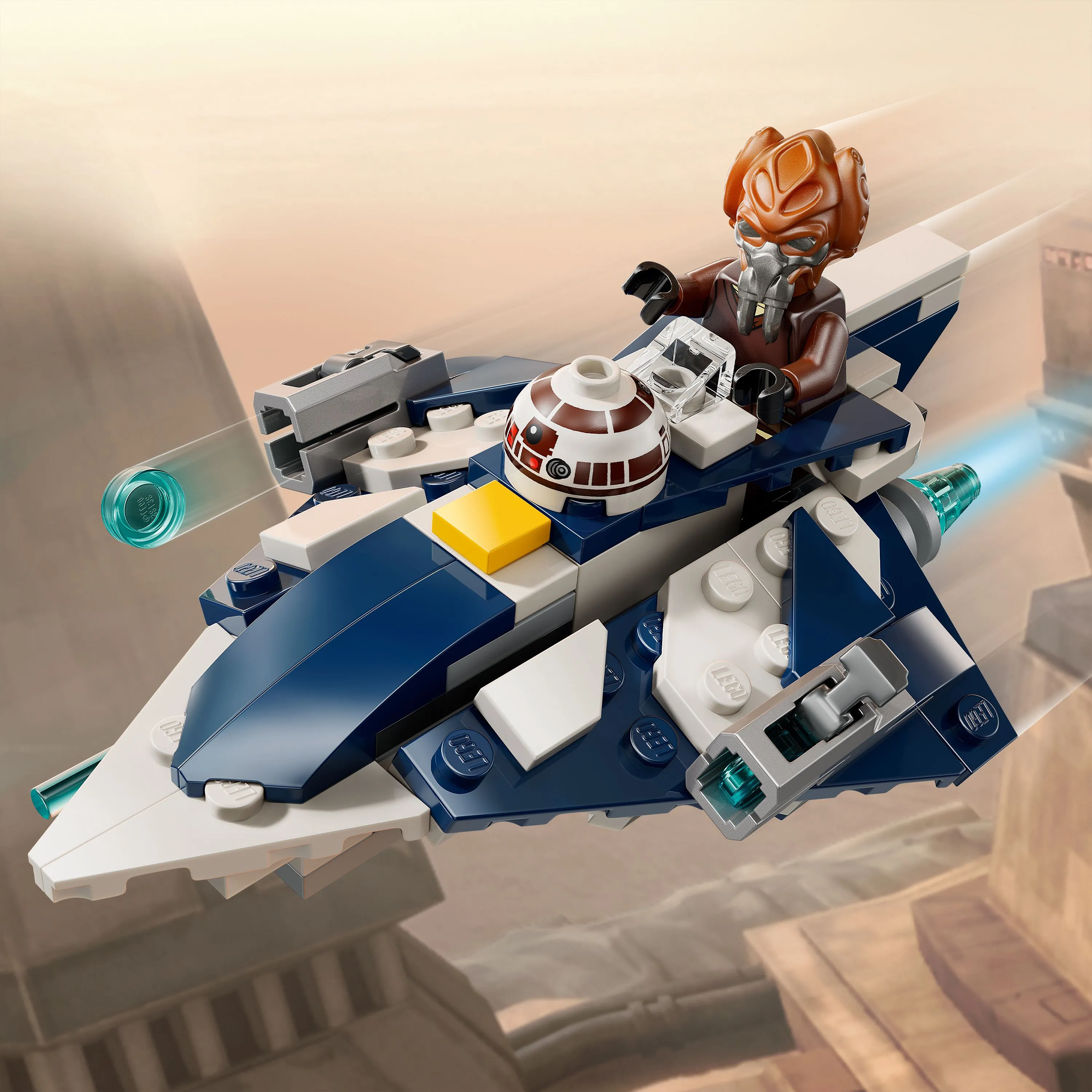 LEGO Star Wars Plo Koon&rsquo;s Jedi Starfighter Microfighter 75400