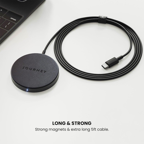 Journey MagSafe-kompatibel tr&aring;dl&ouml;s laddare