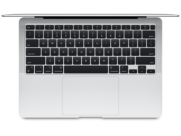 CTO Apple MacBook Air 13.3&quot;, M1 (8C CPU / 7C GPU), 8 GB, 256 GB, macOS - b&auml;rbar dator, Silver (RUS/ENG) MGN93