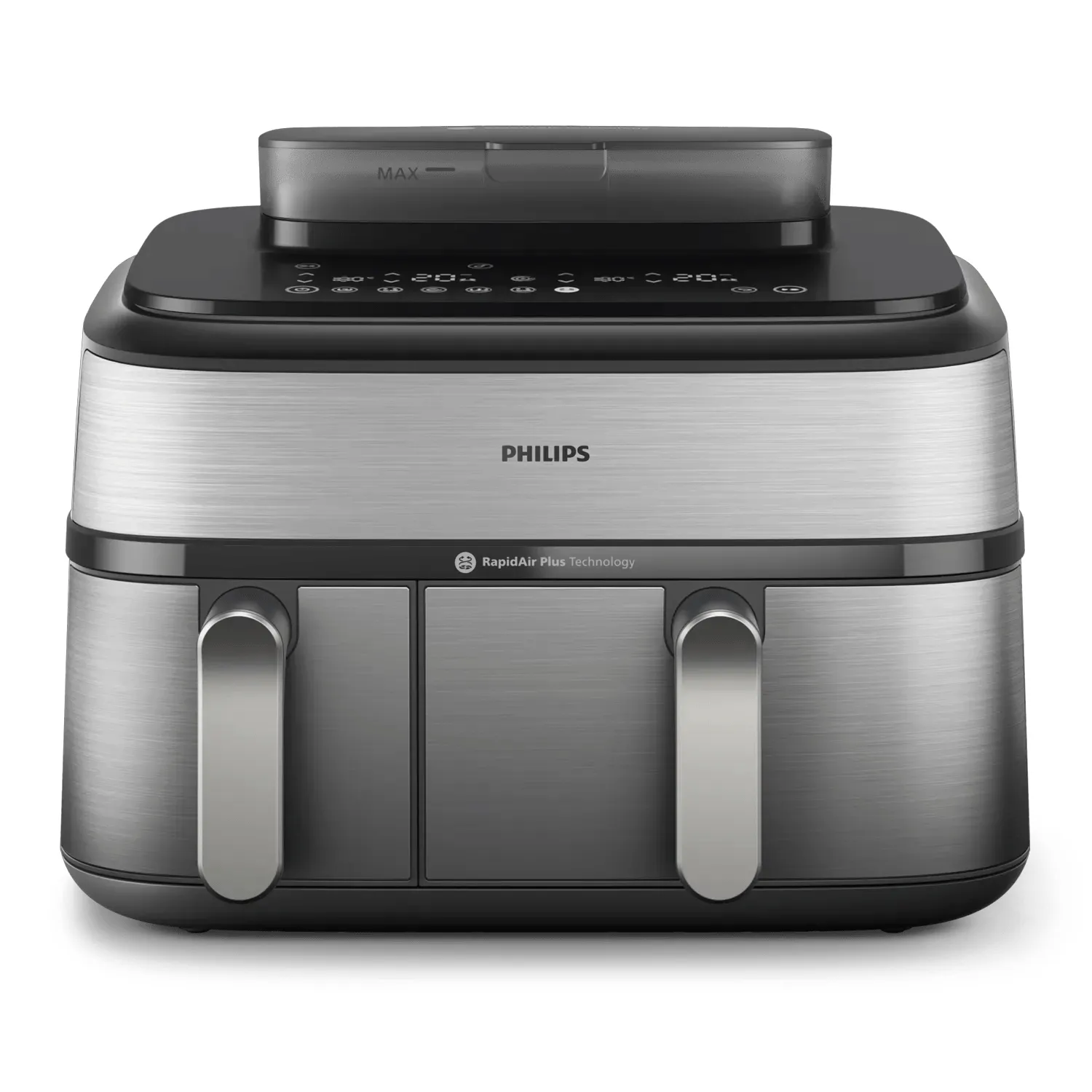 Philips 5000 Series NA555/00, 9L, 1.4 kg, 2750W, air fryer, Black