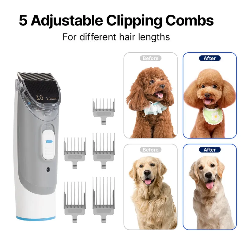 NEAKASA P2 Pro Pet Grooming Vacuum Kit, White