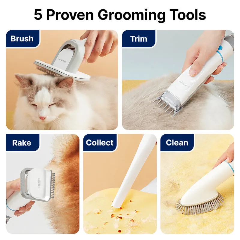 NEAKASA P2 Pro Pet Grooming Vacuum Kit, White
