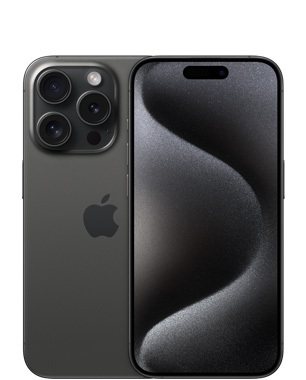 Refurbished iPhone 15 Pro 256GB, Black Titanium (Very good condition)