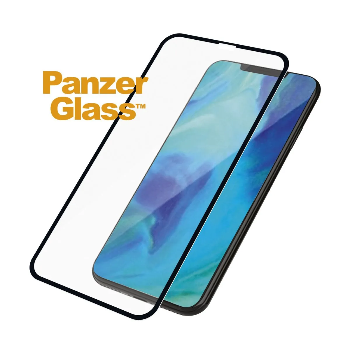 PanzerGlass iPhone XS Max -lasikalvo, musta