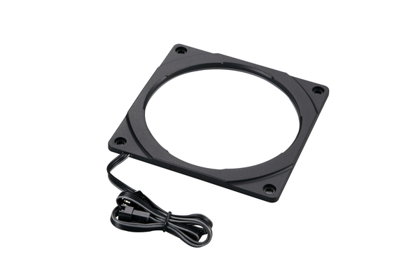 Phanteks Halos 120mm RGB LED Fan Frame. Black