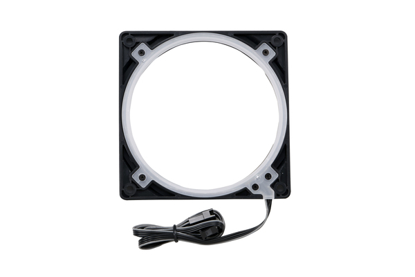 Phanteks Halos 120mm RGB LED Fan Frame. Black