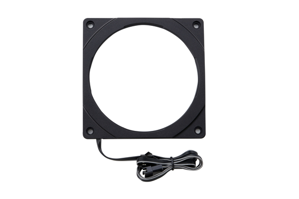 Phanteks Halos 120mm RGB LED Fan Frame. Black