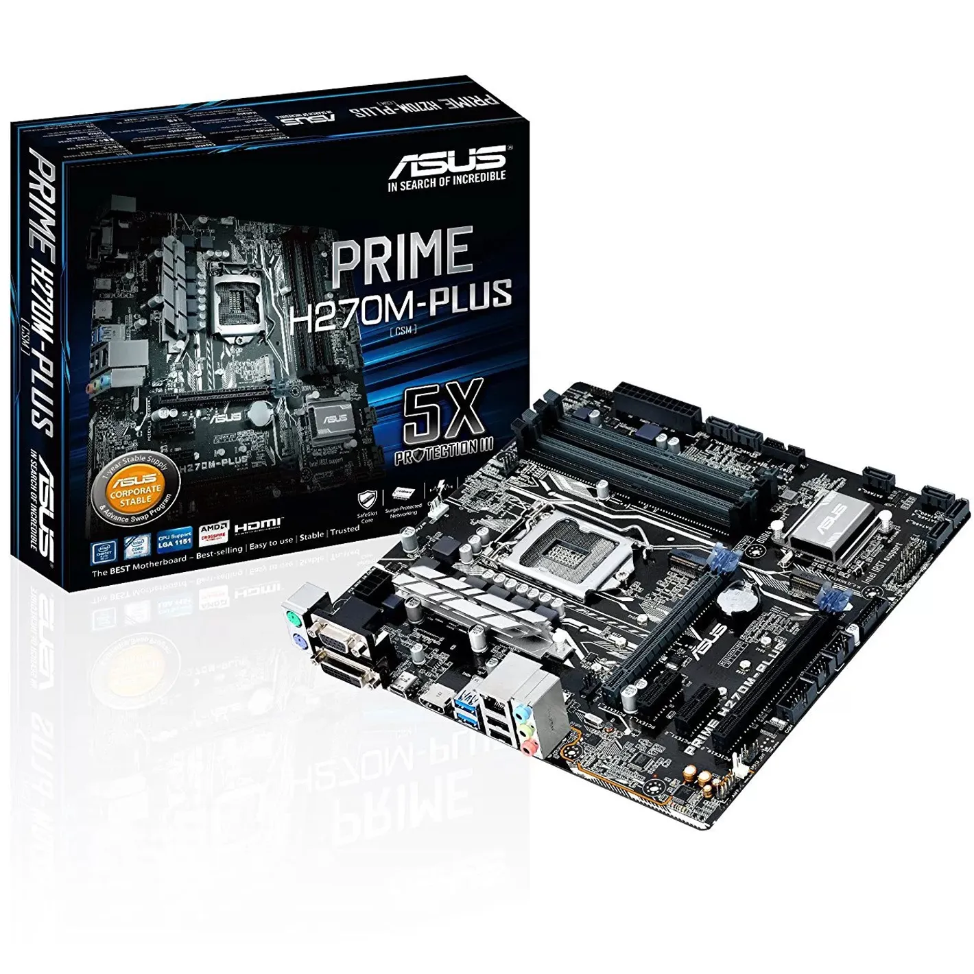 Asus PRIME H270M-PLUS, mATX motherboard