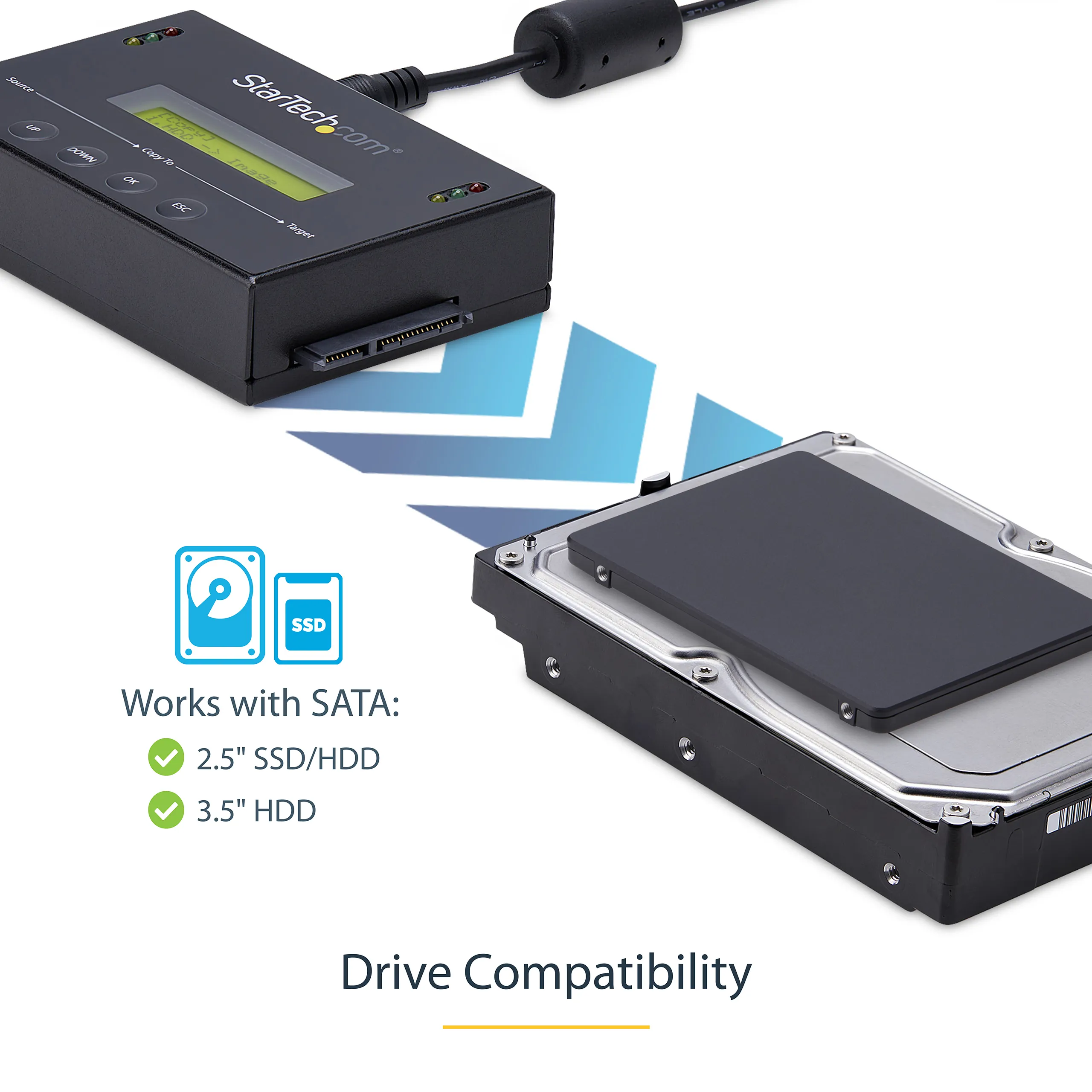 HDD Duplicator w/Image Backup Library