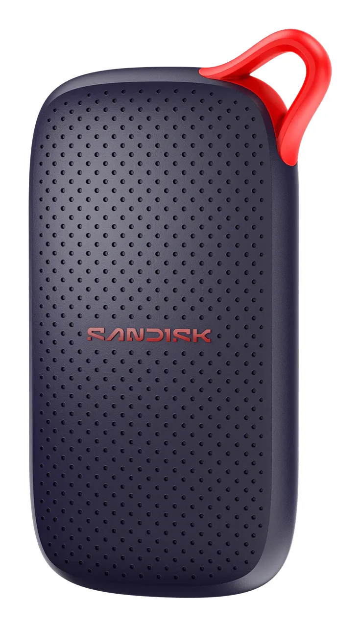 SanDisk Extreme Portable 1 TB extern SSD med USB 3.2 Gen 2 (USB-C), robust