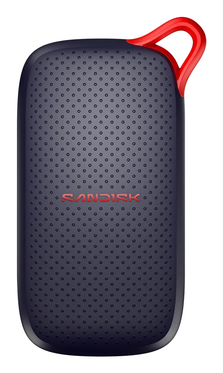 SanDisk Extreme Portable 1 TB extern SSD med USB 3.2 Gen 2 (USB-C), robust
