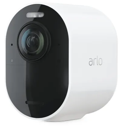 Arlo Ultra 2 Spotlight Camera - Add-on - verkkovalvontakamera - ulkok&auml;ytt&ouml;, sis&auml;tilat - s&auml;&auml;nkest&auml;v&auml; - v&auml;ri (P&auml;iv&auml;&amp;Y&ouml;) - 8 MP - audio - langaton - Wi-Fi - Blueto