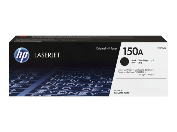 HP 150A W1500A toner cartridge, Black