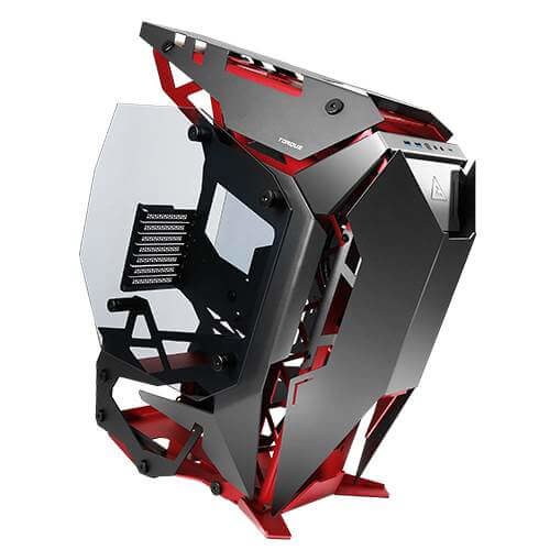 Antec TORQUE, Mid Tower case, window, Black/Red