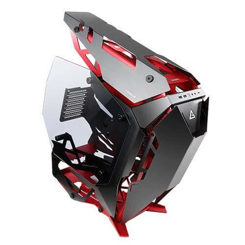 Antec TORQUE, Mid Tower case, window, Black/Red