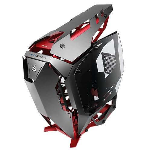 Antec TORQUE, Mid Tower case, window, Black/Red
