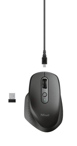 Trust Ozaa - wireless mouse, Black