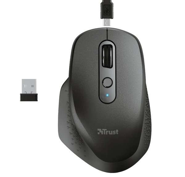 Trust Ozaa - wireless mouse, Black