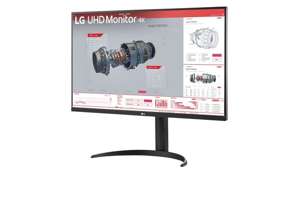 LG 32BR55UK-B 32" 4K UHD, VA skärm med USB-C hub LG 32BR55UK-B 32" 4K UHD, VA skärm med USB-C hub