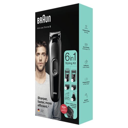 Braun MGK3320 6-in-1 Multigroomer -partatrimmeri