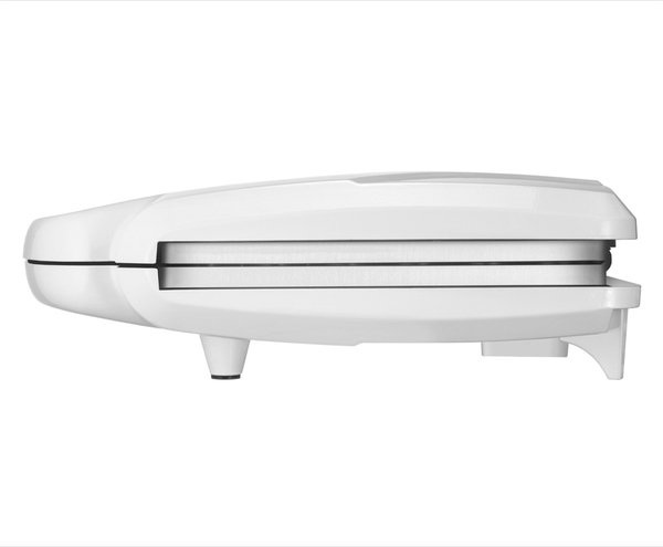 UNOLD 48360 - vaffeljern - hvid/rustfr