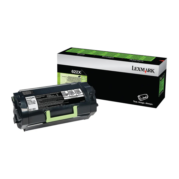 Lexmark 62D2X00 Extra High Yield lasertoner, svart