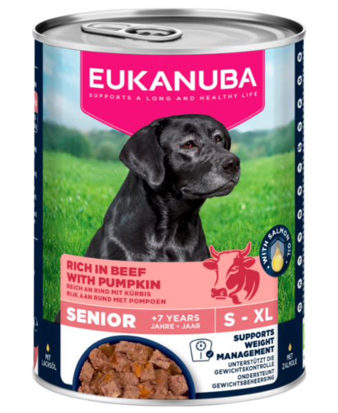 Eukanuba Life Care Senior Beef with Pumpkin, Koiran m&auml;rk&auml;ruoka, 400 g