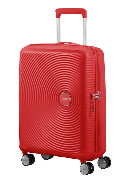 American Tourister Soundbox Sp 55cm Exp. - cabin bag, coral red