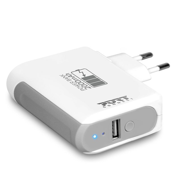 WALL CHARGER 2000 MAH POWERBANK - EU