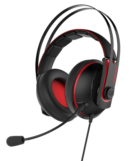 Asus Cerberus V2 - Gaming Headset, Red