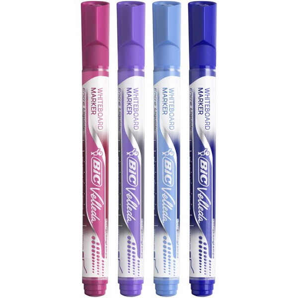BIC Velleda Whiteboard Fashion 4/s