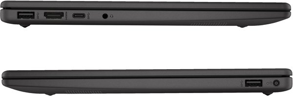 HP 240 G10 14&quot; FHD Intel N100, 8 Gt, 256 Gt, Win 11 Home -kannettava, Tumma tuhkanhopea