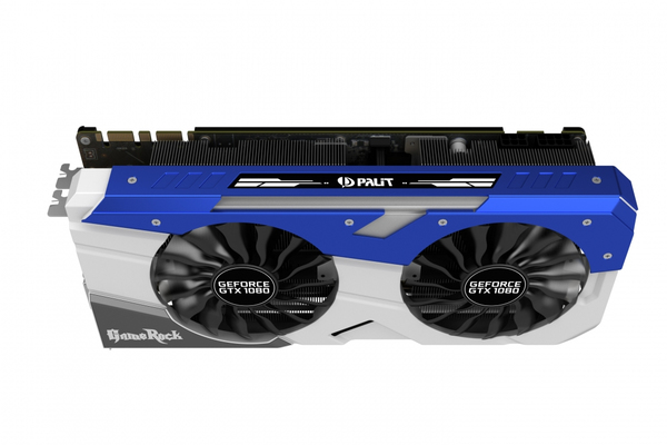 Palit GeForce GTX 1080 8GB GameRock -n&auml;yt&ouml;nohjain