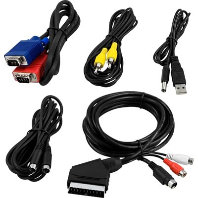 DELTACO muunnin VGA -> S-video/komposiitti/SCART, 1280X1024