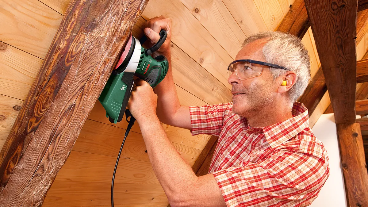 Bosch PEX 400 AE Expert - green / black, plastic case, 350 Watt