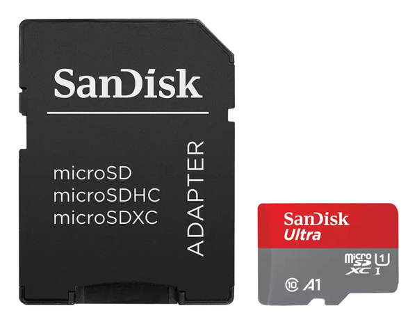 128GB Ultra microSDXC 140MBs+Adapt 2Pack