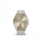 Garmin vivomove Trend  - hybrid smartwatch, french gray/light gold